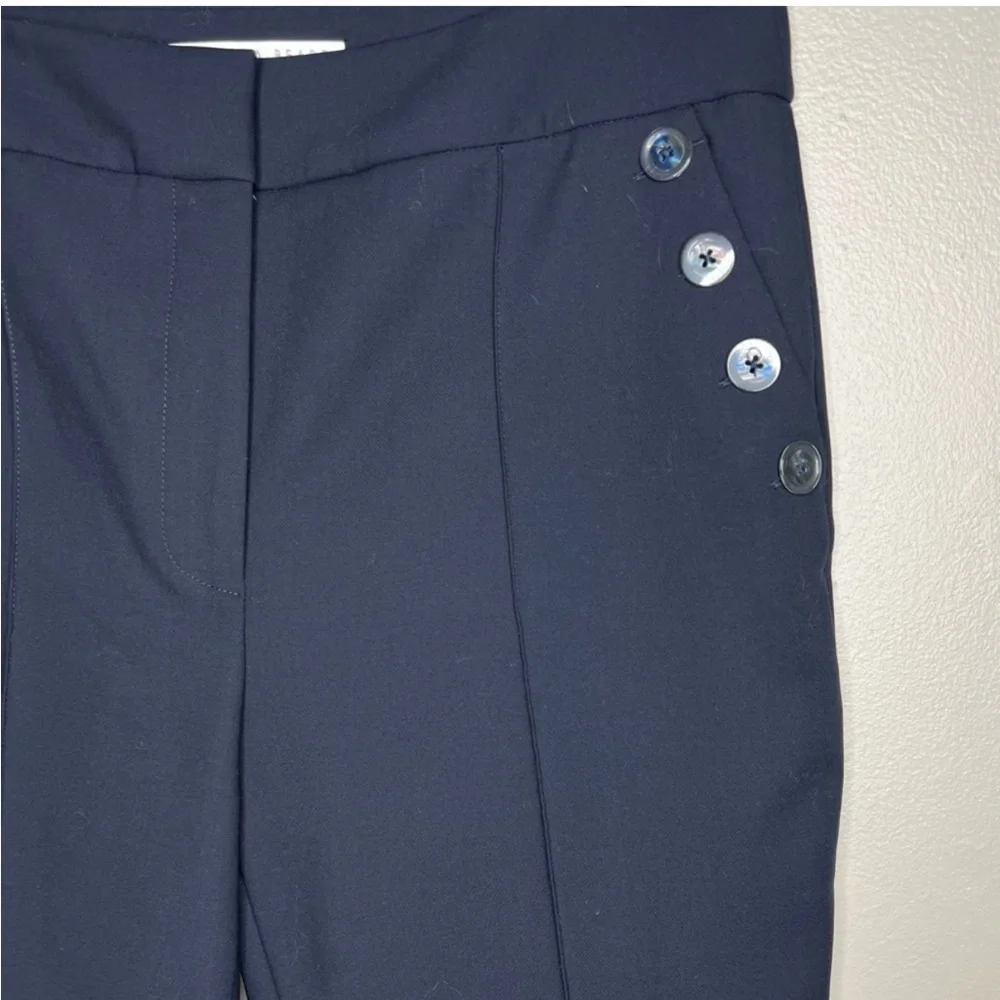Veronica Beard Friedman navy pants cropped from Tuckernuck - Picture 4 of 7